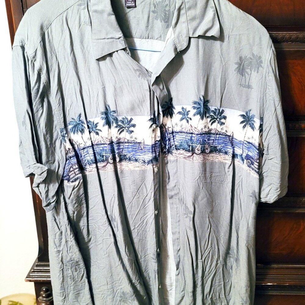 Men's Tropical "Hawaiian Style" Shirt